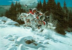 In The Land Of The Winter Hawk by Frank Mccarthy