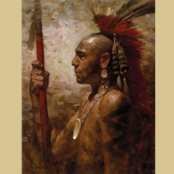 Pequot Warrior By Z.S. Liang