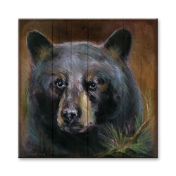 Bear 2 on Wood