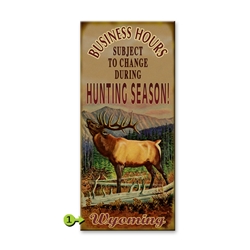 Elk Hunting Season - Business Hours