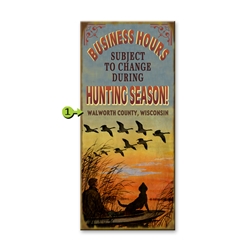 Duck Hunting - Business Hours