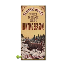 Deer Hunting - Business Hours
