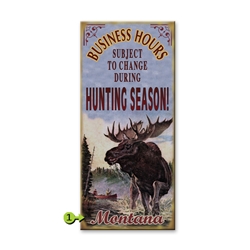 Moose Hunting - Business Hours