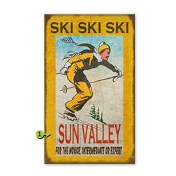 Ski, Ski, Ski, Yellow