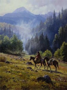 Mists of Morning by Martin Grelle