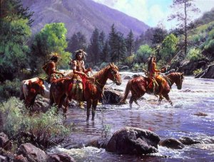 Cautious Crossing by Martin Grelle