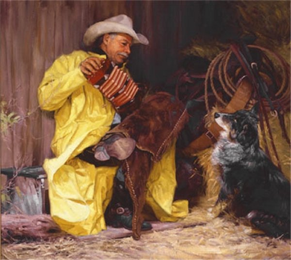 Beethoven's Fifth? by Western Artist Bruce Greene