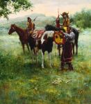 Medicine Horse Mask by Howard Terpning