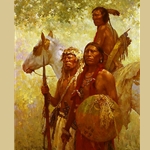 Protectors of the Cheyenne People by Howard Terpning