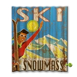 Waving Skier