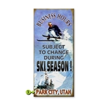 Ski Season- Business Hours