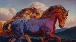Carousel Horses II by Nancy Glazier