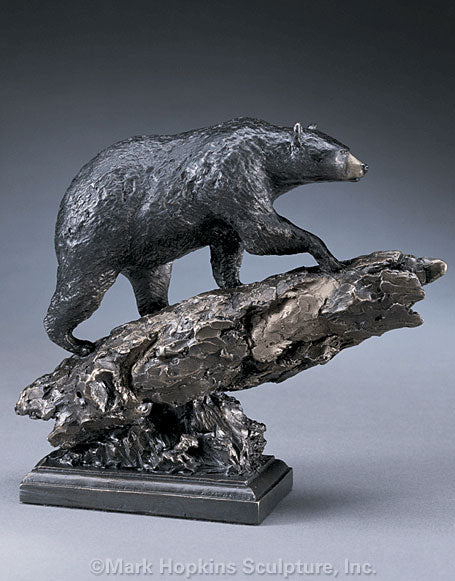 Black Bear Eli Hopkins Limited Edition Bronze Sculpture -Made in USA