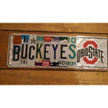 Buckeyes - Custom License Plate Wall Art - (Specialty)