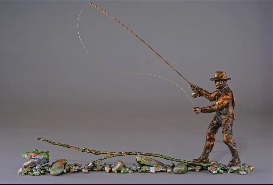 Casting Call-Mark Hopkins Limited Edition Bronze #28 of 300- Made in USA - In stock and ready to ship (Copy)