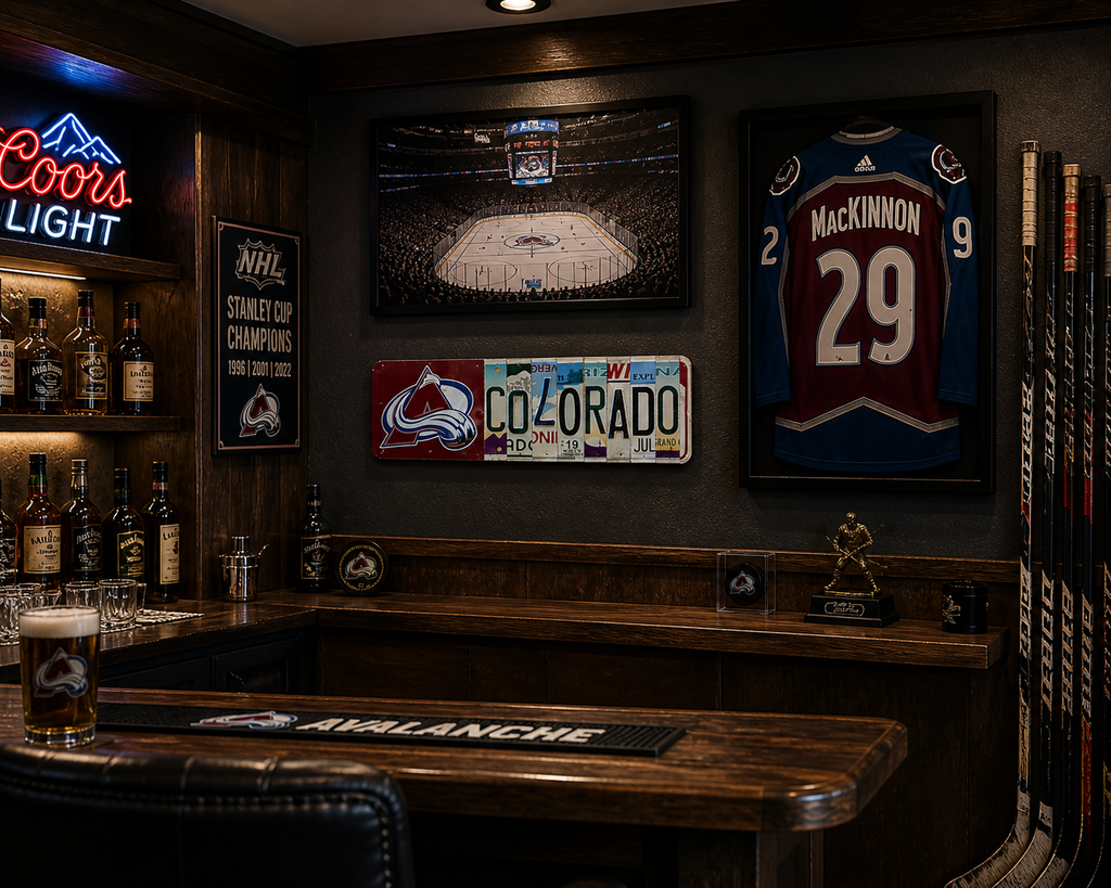 Colorado  — One-of-a-Kind License Plate Wall Art (Ready to Ship)