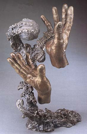 Mark Hopkins Sculpture - Creation-Edition Bronze - Made in USA