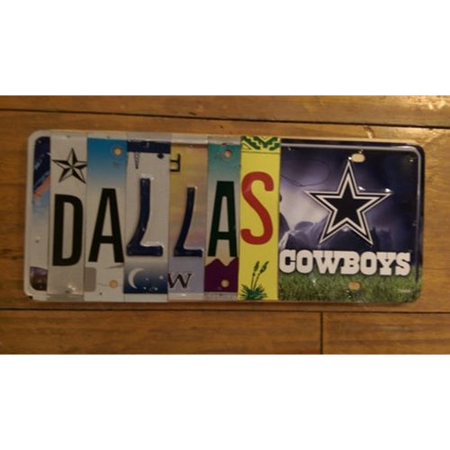 Custom License Plate - Dallas (Logo)