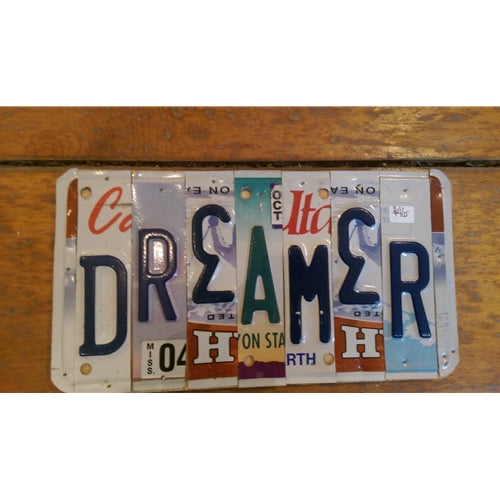 Custom License Plate - Dreamer
