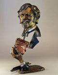 A Friendly Wager - Mark Hopkins Sculpture -Limited Edition Bronze- Made in USA