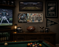 Go Birds  — One-of-a-Kind License Plate Wall Art (Ready to Ship)