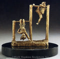 Hanging Around Small Mark Hopkins Limited Edition Bronze Sculpture - Made in USA