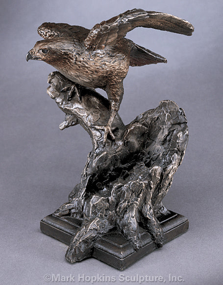 Mark Hopkins Sculpture-Hawkl-Eli-Limited Edition Bronze-Made in USA