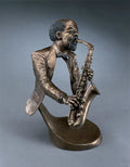 Jazz Sax II- Mark Hopkins Sculpture -Limited Edition Bronze- Made in USA
