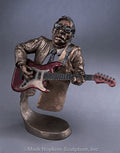 Jazz Guitar- Mark Hopkins Sculpture -Limited Edition Bronze- Made in USA