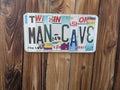 License Plate Wall Art -Man Cave