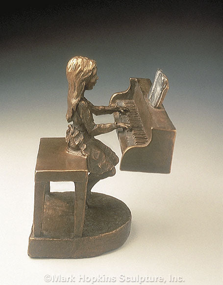 Mark Hopkins Sculpture -Practice -Limited Edition Bronze- Made in USA