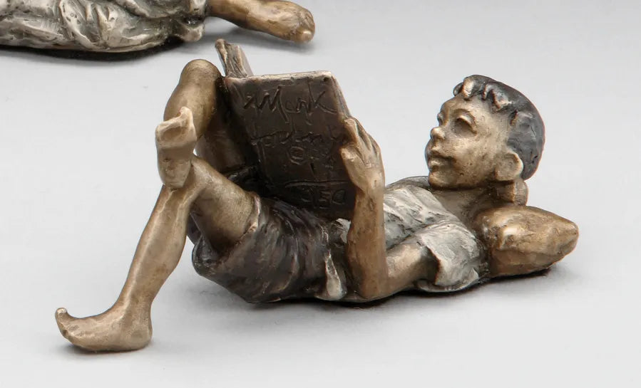 Tall Tales Mini Mark Hopkins Sculpture Limited Edition Bronze- Made in USA