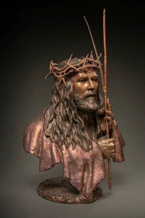The King Mark Hopkins Sculpture Limited Edition Bronze- Made in USA
