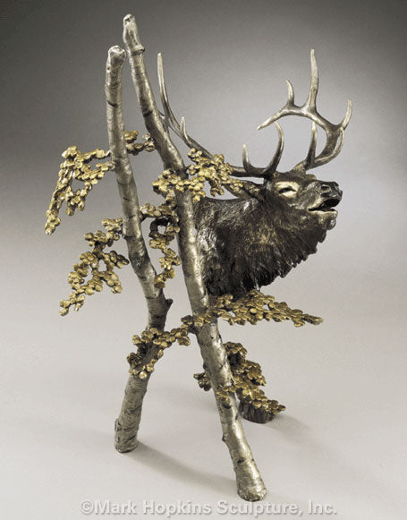 Mark Hopkins Sculpture-The Call-Limited Edition Bronze-Made in USA