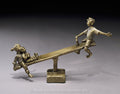 Up and Down Mark Hopkins Sculpture Limited Edition Bronze- Made in USA