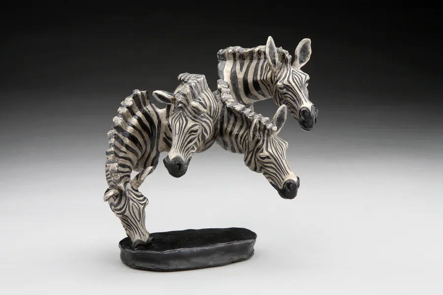 Mark Hopkins Sculpture-Watering Hole Small-Limited Edition Bronze-Made in USA