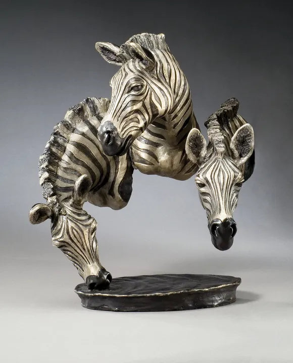 Watering Hole Mark Hopkins Large Limited Edition Bronze Sculpture - Made in USA