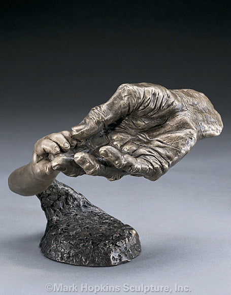 What the Future Holds Large Mark Hopkins Sculpture -Limited Edition Bronze- Made in USA