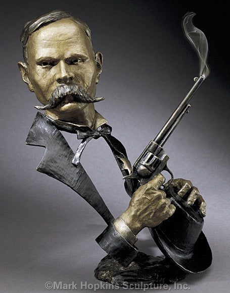 Wyatt - Mark Hopkins Sculpture -Limited Edition Bronze- Made in USA
