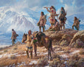 "Apsaalooke Foot Soldiers" Martin Grelle - Giclee on canvas  32 x 40 S/N 150