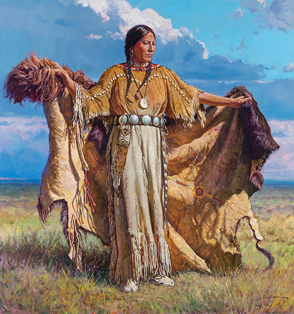 "Remembrance" Martin Grelle - Giclee on canvas  36 x 34 S/N 150