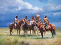 "Waiting on the Wolves" Martin Grelle - Giclee on canvas  30 x 40 S/N 150