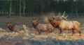 "Wake Up Call" Nancy Glazier - Giclee on canvas  18 x 36 S/N 595