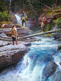 "Where Waters Run Cold" Martin Grelle - Giclee on canvas  32 x 24 S/N 150
