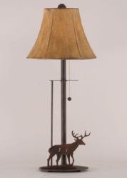 Metal Deer Lamp
