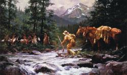 They Came From Nowhere by Howard Terpning