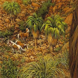 West Ford Pintos by Bev Doolittle