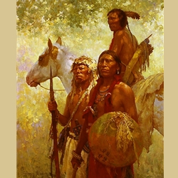 Protectors of the Cheyenne People by Howard Terpning