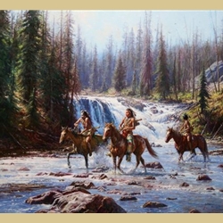 Crows in the Yellowstone by Martin Grelle