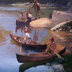 The Agile Bark Canoe by John Buxton